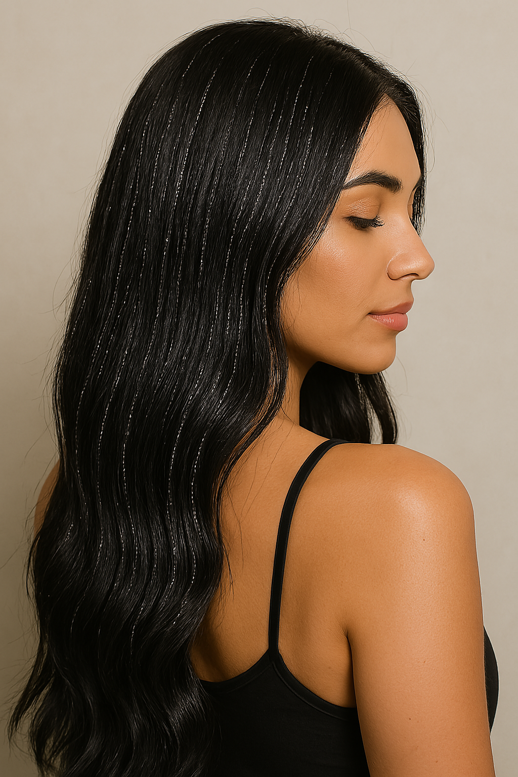 TAPE TINSEL EXTENSIONS
